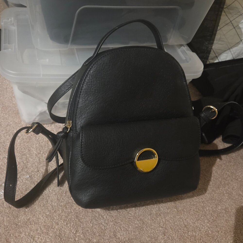 LC Lauren Conrad Mini Leather Backpack - Picture 2 of 2